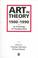 Cover of: Art in Theory: 1990-1990 