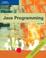 Cover of: Java Programming