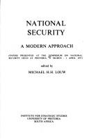 National security by Symposium on National Security (1977 Pretoria, South Africa)