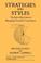 Cover of: Strategies and Styles