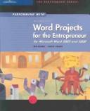 Cover of: Performing with Projects for the Entrepreneur: Microsoft Word 2002 and 2000