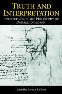 Cover of: Truth and interpretation: perspectives on the philosophy of Donald Davidson