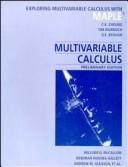 Cover of: Multivariable Calculus, Preliminary Edition, Maple | William G. McCallum