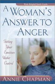 Cover of: A Woman's Answer to Anger: Getting Your Emotions Under Control