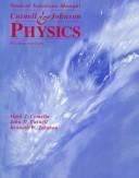 Cover of: Student Solutions Manual to Accompany Physics by John D. Cutnell