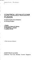 Cover of: Controlled Nuclear Fusion | J. Raeder
