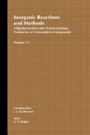 Cover of: Oligomerization and Polymerization Formation of Intercalation Compounds, Volume 17, Inorganic Reactions and Methods