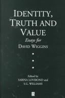 Cover of: Essays for David Wiggins: Identity, Truth and Value (Aristotelian Society Series)