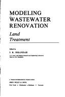 Cover of: Modeling wastewater renovation: land treatment