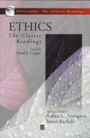 Cover of: Ethics: the classic readings