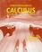 Cover of: Student Solutions Manual to Accompany Calculus