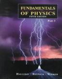 Cover of: Part 2, Fundamentals of Physics