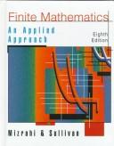 Cover of: Finite mathematics by Abe Mizrahi