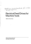 Cover of: Electrical feeddrives for machine tools