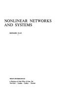 Cover of: Nonlinear Networks and Systems.