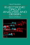 Cover of: Electronic Circuit Analysis and Design, 2nd Edition