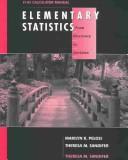 Cover of: Elementary Statistics , TI-83 Manual by Marilyn K. Pelosi, Theresa M. Sandifer