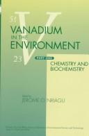 Cover of: Vanadium in the environment