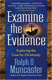 Cover of: Examine the evidence