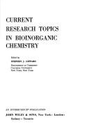 Cover of: Current research topics in bioinorganic chemistry.