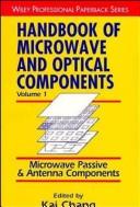 Cover of: Microwave passive and antenna components