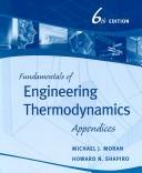 Cover of: Fundamentals of Engineering Thermodynamics, Appendices by Michael J. Moran, Howard N. Shapiro