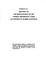 Cover of: Relating to the reinstatement of the general preferential tariff on imports of rubber footwear