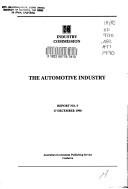 Cover of: The Automotive Industry: Report No. 5 (Report)