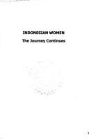 Cover of: Indonesian Women: The Journey Continues