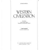 Cover of: Western Civilization (College)