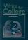 Cover of: Write for College