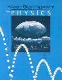Cover of: Physics: Advanced Topics Supplement