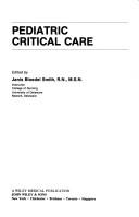 Pediatric critical care by Janis Bloedel Smith