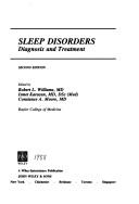 Cover of: Sleep disorders by Williams, Robert L., Ismet Karacan, Constance A. Moore