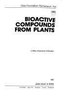 Cover of: Bioactive Compounds from Plants - Symposium No. 154