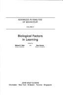 Cover of: Biological factors in learning | 