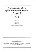 Cover of: The Chemistry of the Quinonoid Compounds/Part 2 (Chemistry of Functional Groups) | Saul Patai