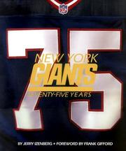 Cover of: New York Giants: Seventy-Five Years