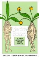 Cover of: Medical Botany by Walter H. Lewis, P. F. Elvin-Lewis