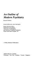 Cover of: An outline of modern psychiatry