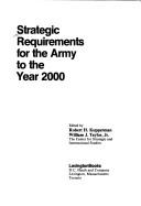 Cover of: Strategic requirements for the army to the year 2000