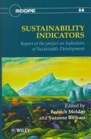 Cover of: Sustainability indicators by edited by Bedrich Moldan, Suzanne Billharz, Robyn Matravers.