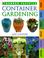 Cover of: Container Gardening (Time-Life Garden Factfiles)