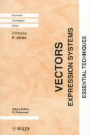 Cover of: Vectors: Expression Systems by P. Jones