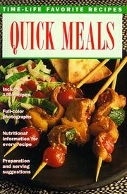 Quick Meals (Time-Life Favorite Recipes) by Time-Life Books