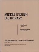 Cover of: Middle English Dictionary (Volume D.5)