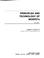 Cover of: Principles and Technology of Modulation Doped Field Effect Transistors (Design & Measurement in Electronic Engineering)