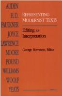 Cover of: Representing Modernist Texts | George Bornstein