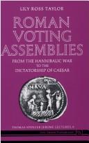 Cover of: Roman Voting Assemblies by Lily Ross Taylor
