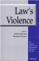 Cover of: Law's Violence (The Amherst Series in Law, Jurisprudence, and Social Thought)